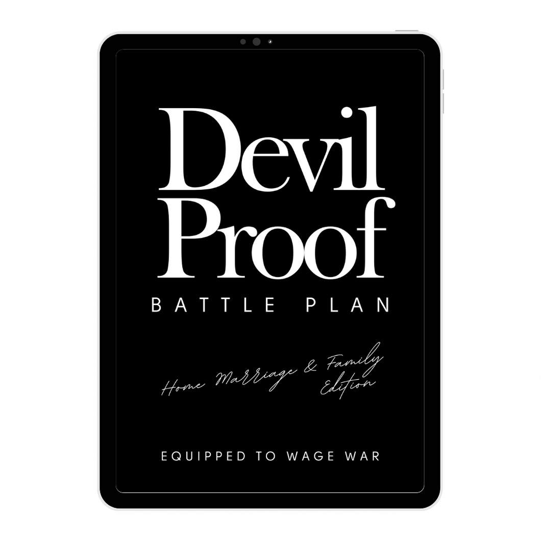 DEVIL PROOF - BATTLE PLAN EBOOK